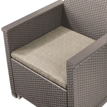 Balkonski set Elodie sa box stolom, kapućino CU 254095-1 Balkonski set Elodie sa box stolom, kapućino CU 254095-1